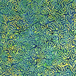 GREEN BLUE Amsterdam Batikstoff aus Indonesien