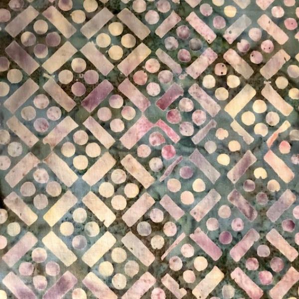 GREY SQUARES - Main Street - Batikstoff aus Indonesien