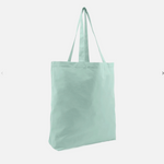 Grosser Baumwoll-Shopper Poolblau