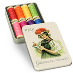 Gütermann Nostalgie-Box Regenbogen - Allesnäher 8 x 100m