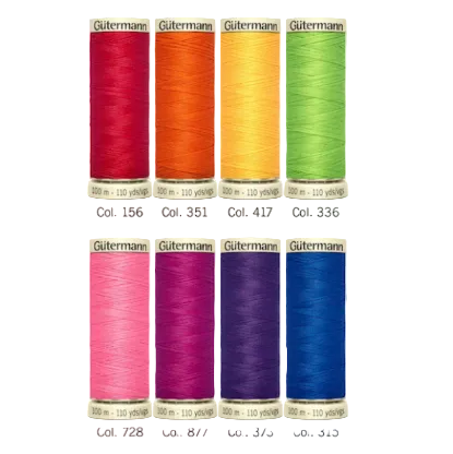 Gütermann Nostalgie-Box Pastell - Allesnäher 8 x 100m