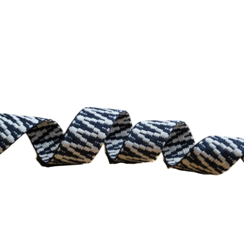 Gurtband Jacquard Aztek Blau 38 mm