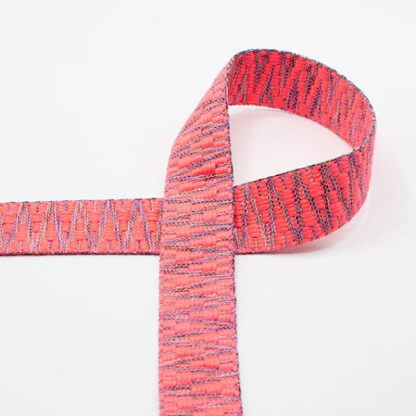 Gurtband Aztek Neonpink