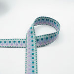 Gurtband Jacquard Aztek Pastell 38 mm