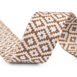 Gurtband Mosaic Beige – 38 mm