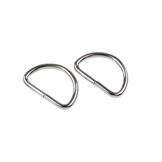 Halbring Nickel - 25 mm