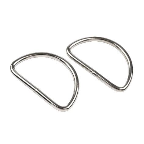 Halbring Nickel - 50 mm