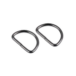 Halbring Nickel Schwarz - 25 mm