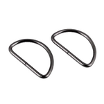 Halbring Nickel Schwarz - 38 mm
