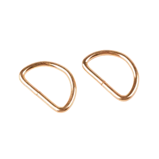 Halbring Rosegold - 25 mm