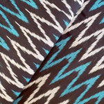 Ikat Stoff aus Indien - BLUE