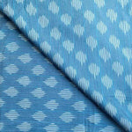 Ikat Stoff aus Indien – TURQUOISE