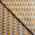 Ikat Stoff aus Indien – YELLOW