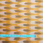 Ikat Stoff aus Indien – YELLOW