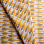 Ikat Stoff aus Indien – YELLOW