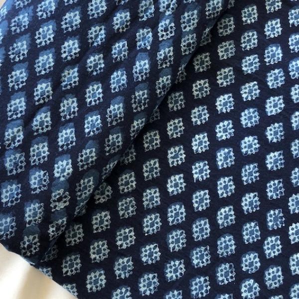 Indigo Hand Block Print aus Indien – BLUE AKOLA