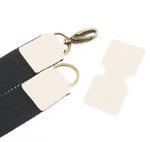 IrONly Halterung für D-Ringe zum Aufbügeln 25/40 mm, 4 Stück - OFFWHITE