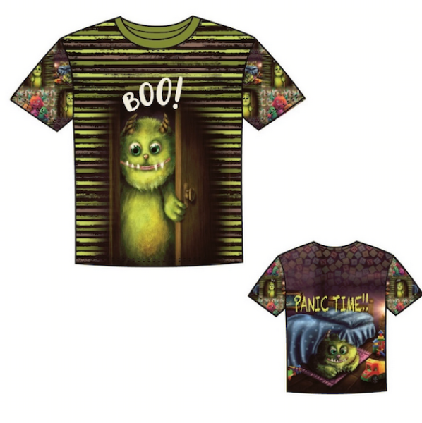 Jersey Baumwolle Monster von Stenzo - Panel