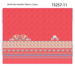 Jersey Baumwolle Pink Elefant von Stenzo - Panel