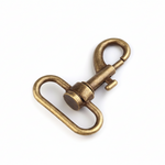 Karabiner Altmessing - 32 mm