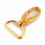 Karabiner Gold Metall - 25 mm