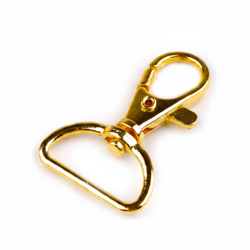 Karabiner Gold Metall - 25 mm