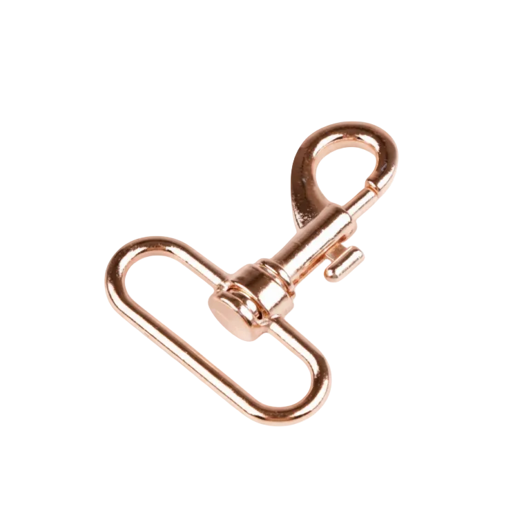 Karabiner Gold klassisch - 38 mm