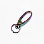 Taschenkarabiner für Kordel Regenbogen - 9 mm