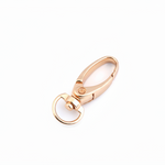 Taschenkarabiner für Kordel Gold klassisch - 10 mm