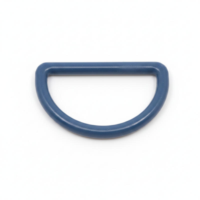 Kunststoff D-Ring 38 mm – Jeansblau