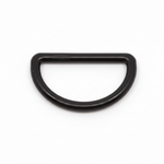 Kunststoff D-Ring 38 mm – Schwarz