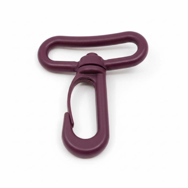 Kunststoff Karabiner 38 mm – Beere