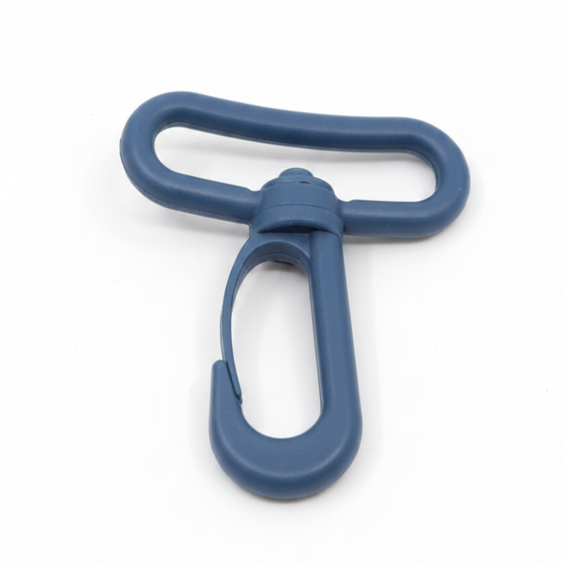 Kunststoff Karabiner 38 mm – Jeansblau