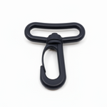 Kunststoff Karabiner 38 mm – Schwarz