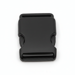 Kunststoff Steckschnalle 38 mm Schwarz