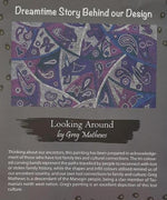 LOOKING AROUND Aborigines Stoff aus Australien