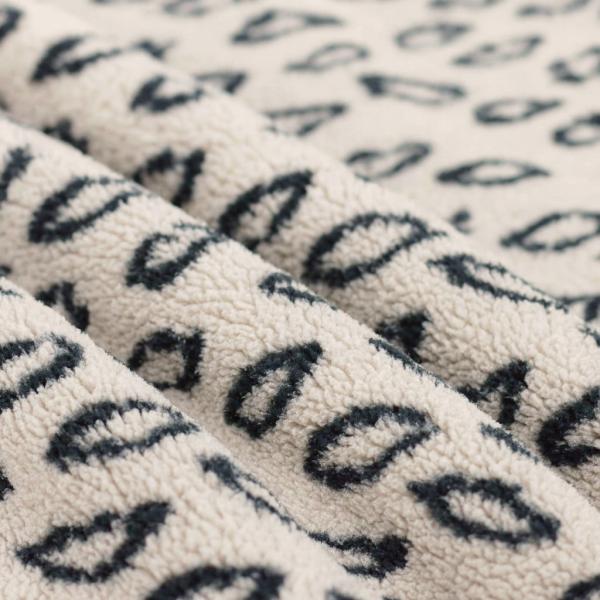 Teddyplüsch Fleece Leopard Hellbeige