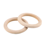 Makramee Holzring Ø 6,5 cm