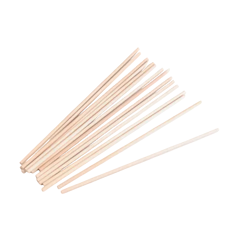 Makramee Rundstab aus Holz - 25 cm