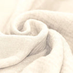 Musselin – Double Gauze Baumwolle Nature | Meterware