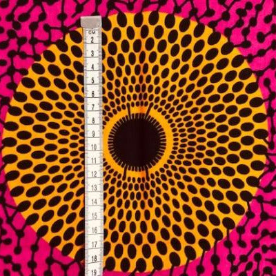 ORANGE-PINK-CIRCLE-waxprint
