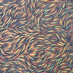 ORANGE BUSH YAM Aborigines Stoff aus Australien