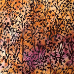 ORANGE PURPLE - Picnic Basket - Batikstoff aus Indonesien