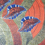 ORANGE SHELL-Osikani Stoff