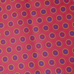 PINK DANDELION Afrikanischer Shweshwe Stoff