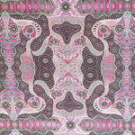 PINK REGENERATION Aborigines Stoff aus Australien