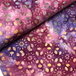 PURPLE - Northwest Sunset - Batikstoff aus Indonesien