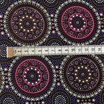 PURPLE BUSH BERRY Aborigines Stoff aus Australien