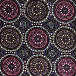 PURPLE BUSH BERRY Aborigines Stoff aus Australien