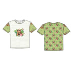 Jersey Baumwolle Faultier von Stenzo - Panel